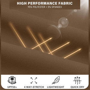 Men's Golf Shorts Lightweight Stretchable Waistband Polyester Spandex Blended Material Side And Back Pocket Wear Wholesale Short - Product Image 5