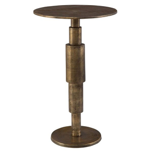 Amazing Brass <b>Side</b> <b>Table</b> with Rope Edge Round Top Decorative Metal Frame Living Room Furniture Handmade <b>Side</b> <b>Tables</b> - Product Image 3