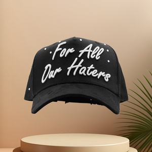 หมวกเบสบอลแบบมีหัวเข็มขัด 5 ชิ้น รุ่นวินเทจ ยูนิเซ็กซ์ คุณภาพสูง ผลิตตามสั่ง OEM ODM ปี 2026  หมวก Haters ทั่วไป - Product Image 3
