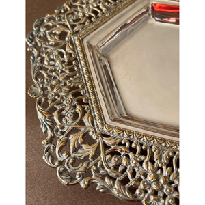 Top Quality Item Stainless Steel Serving <b>Tray</b> Oval Platter Heavy Duty Metal Serving <b>Tray</b> Large <b>Mirror</b> Polish Sizzler Platter - Product Image 5
