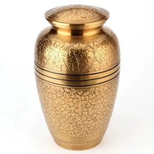 2k26 Top Selling Handmade Urn Cremation OEM Customized Funeral Ashes Urn Cremation Exporter From India - Product Image 4