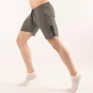 Cotton <b>Mesh</b> Shorts Casual Summer Comfortable Daily Wear Gym Breathable Quick Dry Workout Training Front Logo - Product Image 3