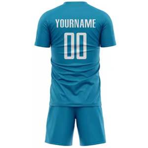 Camiseta de Fútbol de Secado Rápido para Hombre, Nombre Personalizado, Impresión por Transferencia de Calor, Uniforme de Fútbol 100% Poliéster, Kits Deportivos para Equipos de Adultos - Product Image 3