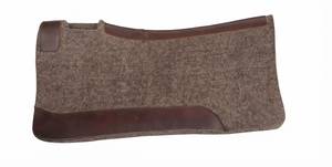 Selle Western GN Export avec garniture en cuir de vachette, doublure en polaire et rembourrage en laine pour l'équitation - Product Image 1