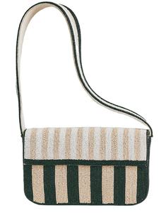 Sac à main bandoulière de qualité supérieure, brodé de perles, fabriqué avec des perles de rocaille et fait à la main pour un look élégant, sacs à bandoulière pour femmes - Product Image 1