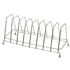 Égouttoir à assiettes en acier inoxydable pour cuisine, support de rangement, meilleur prix - Product Image 1