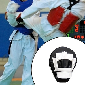High Quality Curved Design Boxing <b>Focus</b> <b>Pads</b> PU/Leather Durable Custom Logo Training <b>Focus</b> <b>Pads</b> For Sale - Product Image 4