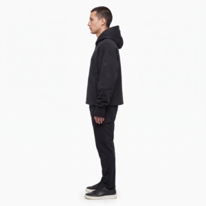 Custom Hoodie Sweatshirt <b>Men</b> Women Unisex Pullover Hooded <b>Top</b> Casual Streetwear Clothing Manufacturer - Product Image 3