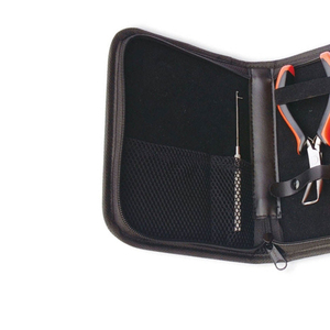 Kaamir Instruments KI-HET-15 Premium Deluxe Eco-Friendly Silicone Lined <b>Micro</b> Ring Kit Professional Tool Set for Hair <b>Extensions</b> - Product Image 3