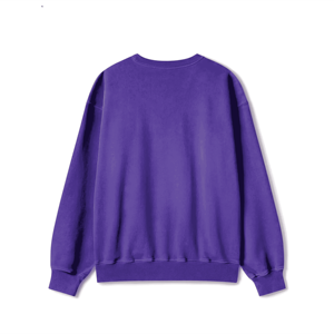 Mens <b>Plain</b> <b>Sweatshirt</b> High Quality Cotton Fleece Soft Warm Winter Crewneck <b>Sweatshirt</b> For Men Streetwear Fashion - Product Image 2