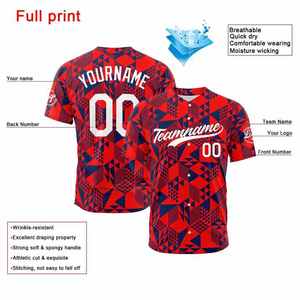 เสื้อเบสบอลโพลีเอสเตอร์คุณภาพสูง ระบายอากาศได้ดี สำหรับทีม  จัดส่งตรงจากโรงงาน ปี 2026 - Product Image 3