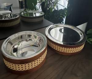 Plateaux de service en acier pour aliments et chocolats, vaisselle la plus vendue, ustensiles de cuisine pour la maison, plateaux d'Inde - Product Image 3