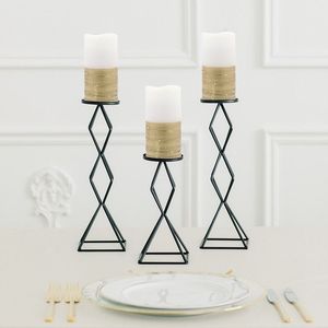 เชิงเทียนเหล็กโลหะตกแต่งสำหรับห้องนั่งเล่นโต๊ะตกแต่งบ้าน - Product Image 6