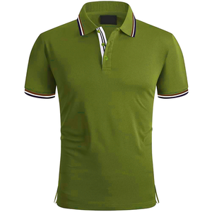 Polo en coton de qualité supérieure pour homme, manches courtes, coupe ajustée, polo décontracté pour la mode moderne - Product Image 6