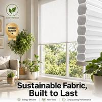 Fournisseur OEM ODM de stores alvéolaires, stores cellulaires, revêtements de fenêtre en tissu polyester à économie d'énergie pour les marques