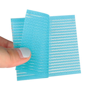 Support de rangement pour extensions capillaires avec logo personnalisé, en nylon, avec attaches Velcro, organisateur de bandes adhésives pour extensions capillaires, pour outils de salon de coiffure - Product Image 5