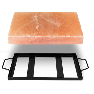 Bloc rectangulaire de sel de l'Himalaya de qualité supérieure, pierre minérale naturelle polie, carreau décoratif pour la décoration murale intérieure de la maison - Product Image 3