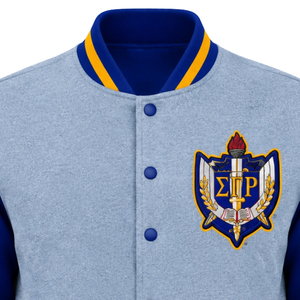 Women's Sigma Gamma Rho Bomber Jacket Custom Greek Sorority Varsity Jacket Embroidered Letter Design Warm Casual Outerwear - Product Image 3