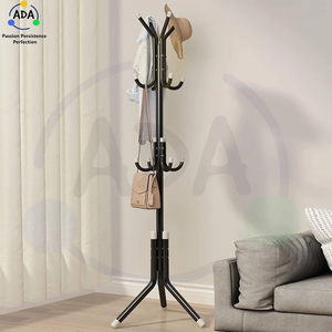 Perchero de hierro para colgar ropa, construcción metálica moderna y duradera para dormitorio, sala de estar, porche. - Product Image 3