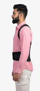 Ceinture de Correction Posturale Professionnelle Ajustable en Néoprène Respirant ORTHOWRAP – Soutien Doux pour les Épaules et la Taille - Product Image 2