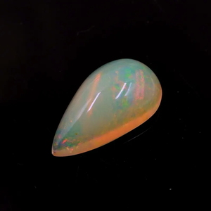 Piedra Preciosa de Ópalo de Fuego Welo, Corte Cabujón en Forma de Pera de 3.80 Quilates - Product Image 5