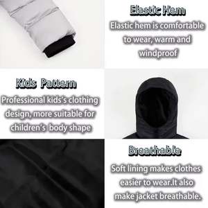 Chaqueta Casual con Cremallera y Logotipo Personalizado, Tejida y Recubierta, Ligera, Impermeable, Cálida para Invierno, para Hombre y Mujer - Product Image 6