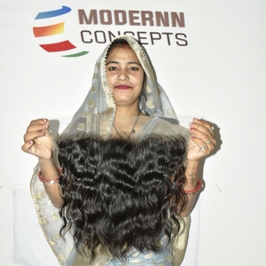 Wholesale 100% Unprocessed Black Indian Temple Remy Human Hair <b>Extensions</b> <b>Cheap</b> 13*6 Hd Frontal Wavy Machine Double Weft Hair - Product Image 4