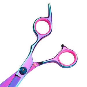 Ciseaux de coiffure professionnels en acier inoxydable pour salon, tranchants, pour droitiers, à long manche, fournitures de salon de coiffure - Product Image 4