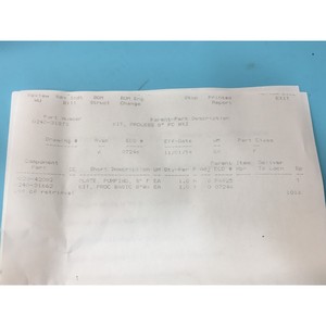 Kit AMAT 0240-31873, Process 8" FC WxZ - Equipo y Piezas de Semiconductores de Confianza de Global Legacy - Product Image 1