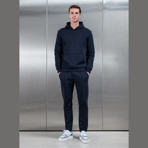 Navy Slim Fit Jogger <b>Pants</b> Men Casual Track <b>Pants</b> Elastic Waist Anti-Pilling Breathable Cotton <b>Spandex</b> Sweatpants - Product Image 1