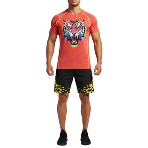 Camiseta de Cuello Redondo para Hombre, Mezcla de Algodón, Ajuste Cómodo, Impresión de Logotipo Personalizado, Ropa Casual al por Mayor, Moda Diaria, Manga Corta - Product Image 6