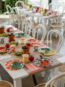 Sillas Infantiles de Ratán Hechas a Mano al por Mayor, Muebles Infantiles Tejidos Naturales con Colores Personalizados para Fiestas de Cumpleaños y Alquiler para Eventos - Product Image 3