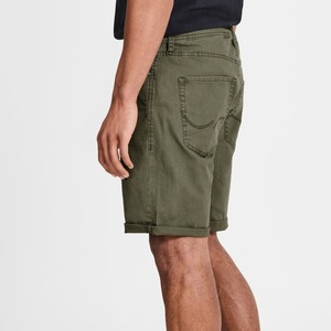 High Quality Wholesale Price Men Hip Hop Style Summer <b>Jeans</b> Shorts 100% Cotton Breathable <b>Elastic</b> <b>Waist</b> Comfortable Fabric - Product Image 1