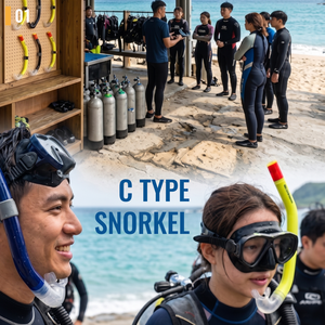 Aropec Snorkel simple en silicone pour la plongée en apnée et la plongée sous-marine, conception confortable et facile à utiliser - OEM/ODM/OBM idéal pour la location - Product Image 2