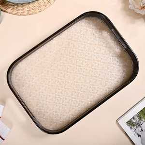 Bandeja de Servir de Madera con Diseño Elegante, Utensilios de Cocina, Decoración del Hogar, Bandeja para Exhibir Alimentos, Vajilla de Madera de la Mejor Calidad, Bandejas para Servir Comida - Product Image 1