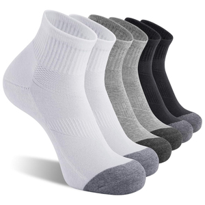 Calcetines tobilleros al por mayor 2026 de algodón y fibra de bambú, transpirables, de color liso, informales, para uso diario, para adultos, de punto, de grosor estándar, para primavera. - Product Image 3