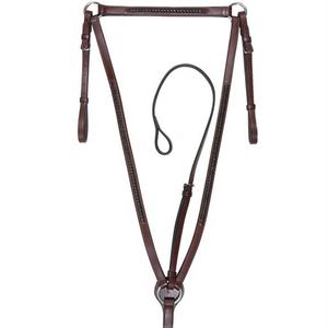 บราสต์เพลทสำหรับม้า - บราสต์เพลทแบบช่องว่างสำหรับม้า - รันนิ่งมาร์ติงเกล - บราสต์เพลทหนังบุฟองน้ำ - บราสต์เพลทประดับเพชร - Product Image 3