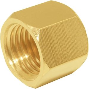 ข้อต่อท่อทองเหลืองแบบขันเกลียวหกเหลี่ยม สำหรับระบบท่อน้ำ AOL-01 - Product Image 1