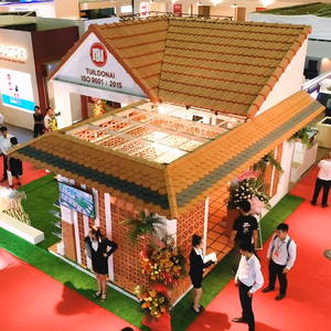 Chất Lượng Cao 10-Mái Nhà Gạch Xây Dựng Gạch Tùy Chỉnh Màu Đỏ Đất Nung Đất Sét Nhà Sản Xuất Trực Tiếp Exw Giá Cho Ngoài Trời Truyền Thống - Product Image 3