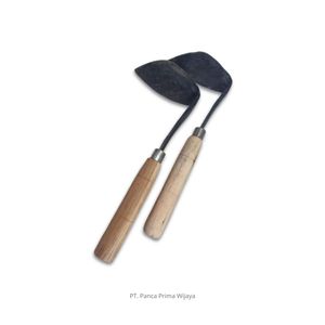 Mini-sarcloir OEM de haute qualité pour le désherbage, lame en acier de 13,5 cm, largeur de 7 cm, outil manuel en acier massif avec manche en bois pour l'élimination de l'herbe - Product Image 3