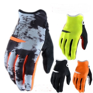 ถุงมือมอเตอร์ไซค์สำหรับแข่ง BMX แบบเต็มนิ้ว ป้องกันการกระแทก สำหรับมอเตอร์ครอส ดートไบค์ และขี่ออฟโรด - Product Image 3