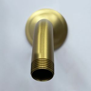 Braccio di Estensione per Doccia a Parete con Filettatura Conica 1/2 NPT, Flangia e Soffione a Pioggia - Accessori per Cabina Doccia - Product Image 3