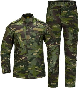 Ensemble veste et pantalon de chasse et de randonnée camouflage haut de gamme, vêtements d'aventure durables, fabricant, vente en gros - Product Image 2