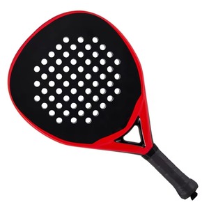Raquette de tennis et de paddle personnalisée de qualité supérieure, durable, avec logo personnalisé, fibre de carbone 3K/12K/18K, couleur personnalisée, nylon diamant. - Product Image 1