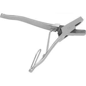 Fabricante mayorista de instrumentos veterinarios: Cortadores de orejas reutilizables, herramientas de cirugía animal para identificación de orejas, herramientas en forma de U y V, Tegra - Product Image 3