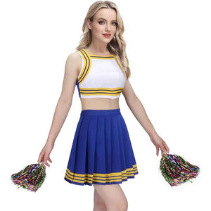 Meilleurs uniformes de cheerleading pour femmes, confortables et sur mesure, 100% polyester, imprimés par transfert thermique, 180g, positions de logo personnalisées - Product Image 3