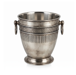 Good Look Ice Bucket Round Modern Design Dual Handles Rust Resistant Party Use Champagne <b>Cooler</b> Wedding Party Wine <b>Cooler</b> - Product Image 5