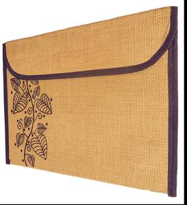Eco Natural Jute File Bag – Durable <b>Document</b> <b>Folder</b> Bag for Office, School and Conference Events - Product Image 5
