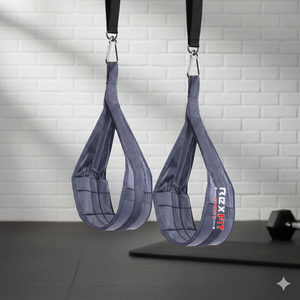 Correas Rexfit Sport b para Barra de Dominadas, Soportes Resistentes para Brazos, para Entrenamiento de Fuerza del Core y Elevación de Piernas - Product Image 1