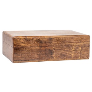 Eco-Friendly Rectangle <b>Wooden</b> <b>Box</b> for Jewelry Gift Storage-Soft Interior for Delicate Items Christmas Chinese New Year Tabletop - Product Image 3